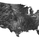 Image for article titled This Undulating US Wind Map Is Utterly Hypnotic